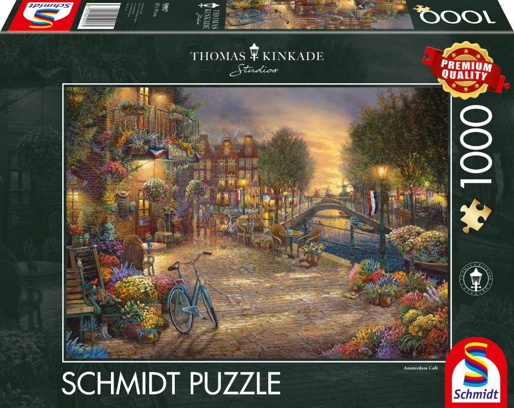 Schmidt Puzzle - Thomas Kinkade: Amsterdam - 1000 Teile