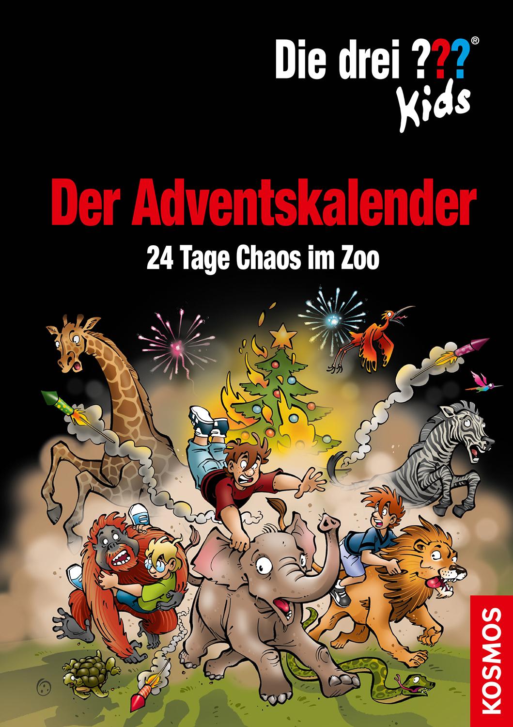 Die drei ''' Kids Buch: Der Adventskalender