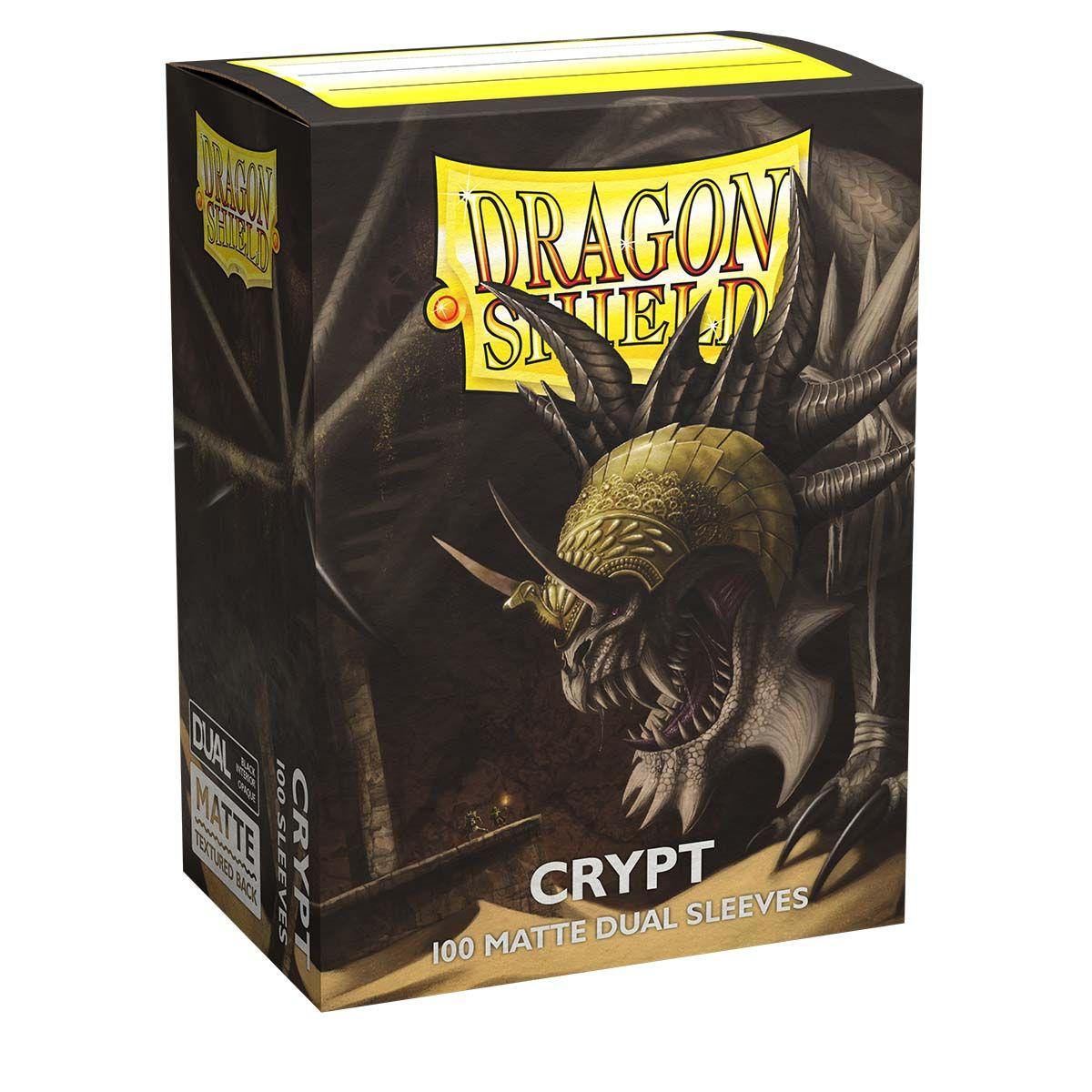 Dragon Shield - Card Sleeves: Crypt Dual Matte, Standard Size (100 Sleeves)