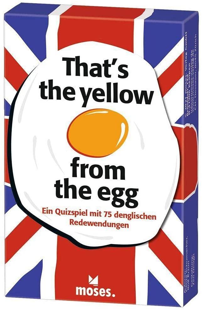 That's the yellow from the egg - Ein Quizspiel mit 75 denglischen Redewendungen