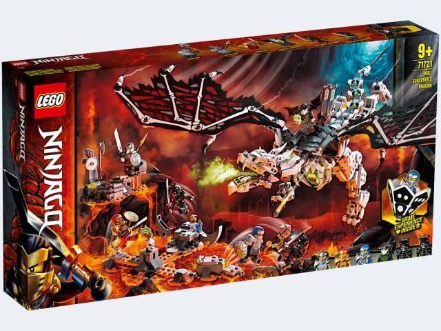 LEGO Ninjago 71721 - Drache des Totenkopfmagiers