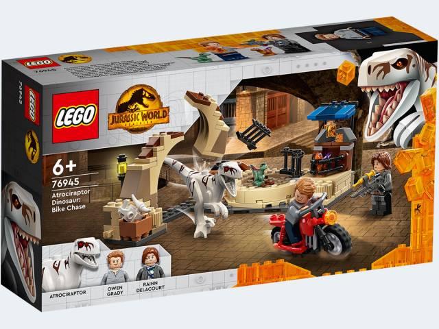 LEGO Jurassic World 76945 - Atrociraptor: Motorradverfolgungsjagd