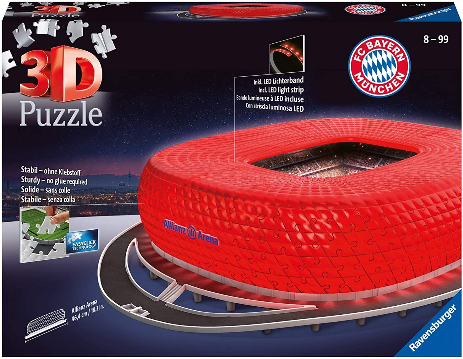 Ravensburger 3D Puzzle - Allianz Arena - 242 Teile