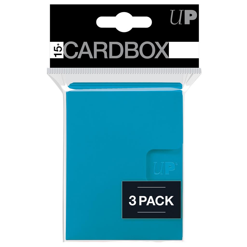 Ultra Pro - 15+ Cardbox 3 Pack, Light Blue