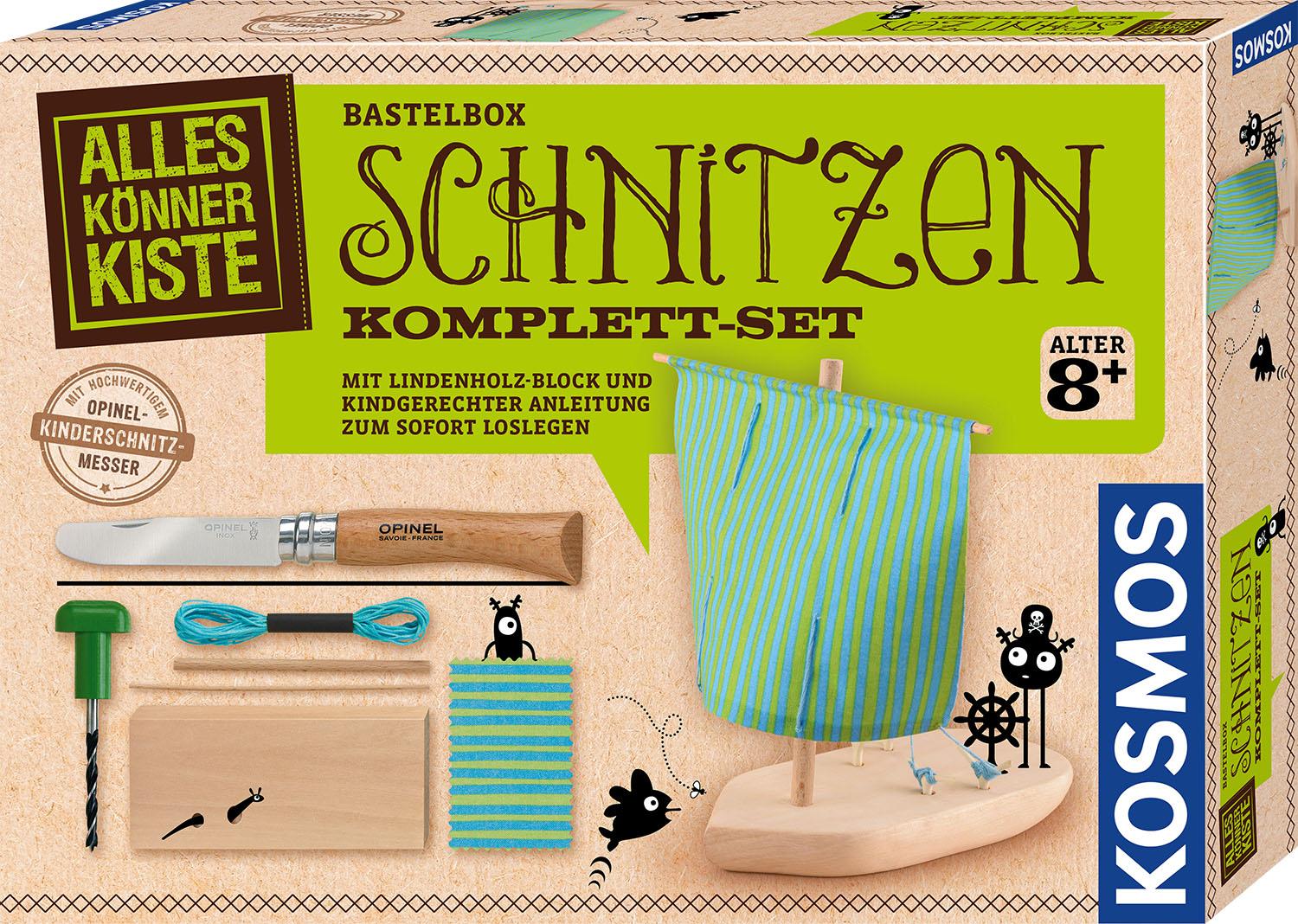 Bastelbox - Schnitzen Komplett-Set