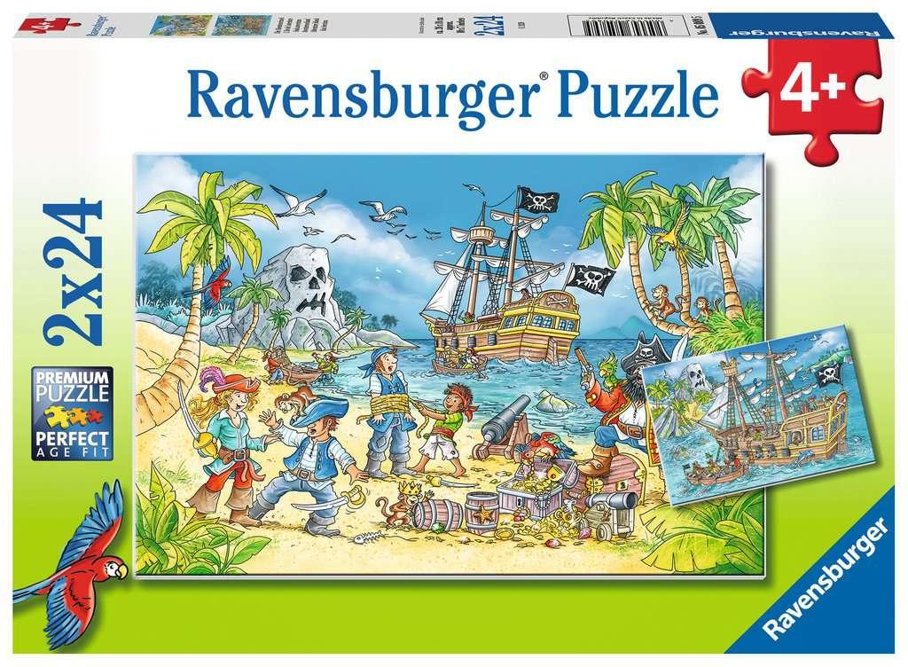 Ravensburger Kinderpuzzle - Die Abenteuerinsel