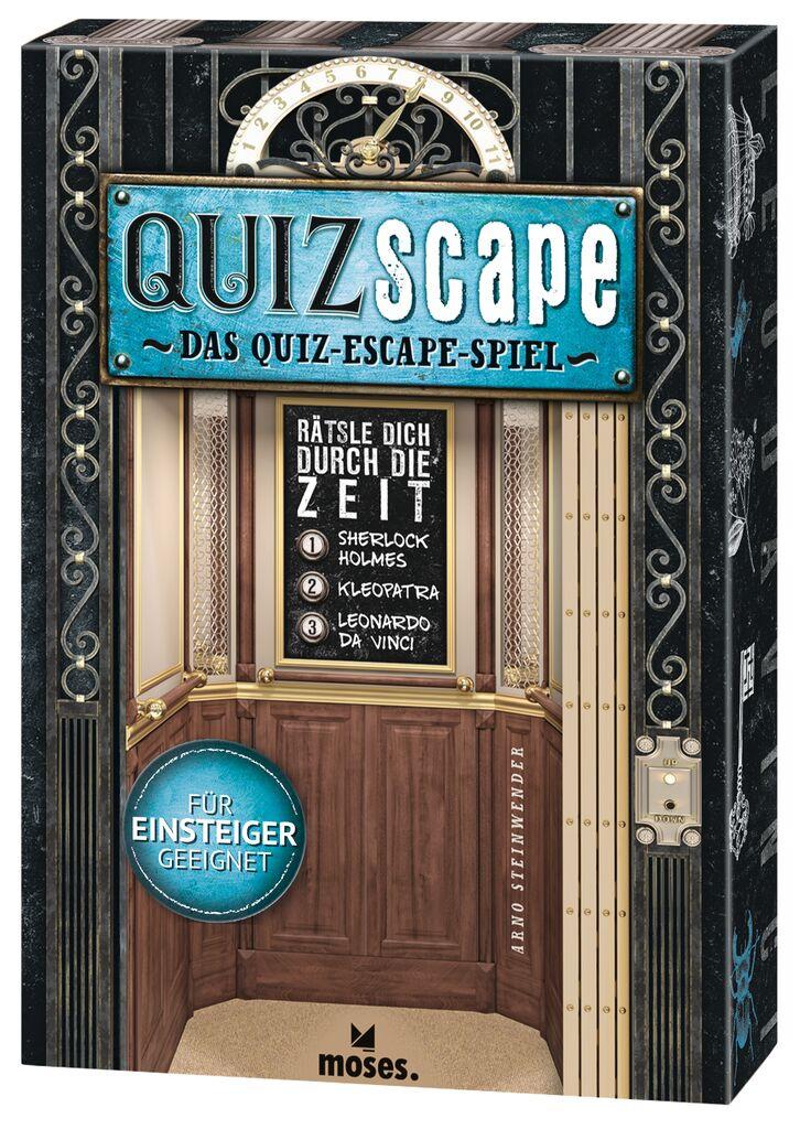 Quizscape - Das Quiz-Escape-Spiel: Rätsle Dich durch die Zeit