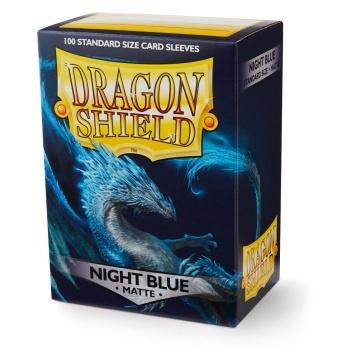 Dragon Shield - Card Sleeves: Matte Night Blue, Standard Size (100 Sleeves)
