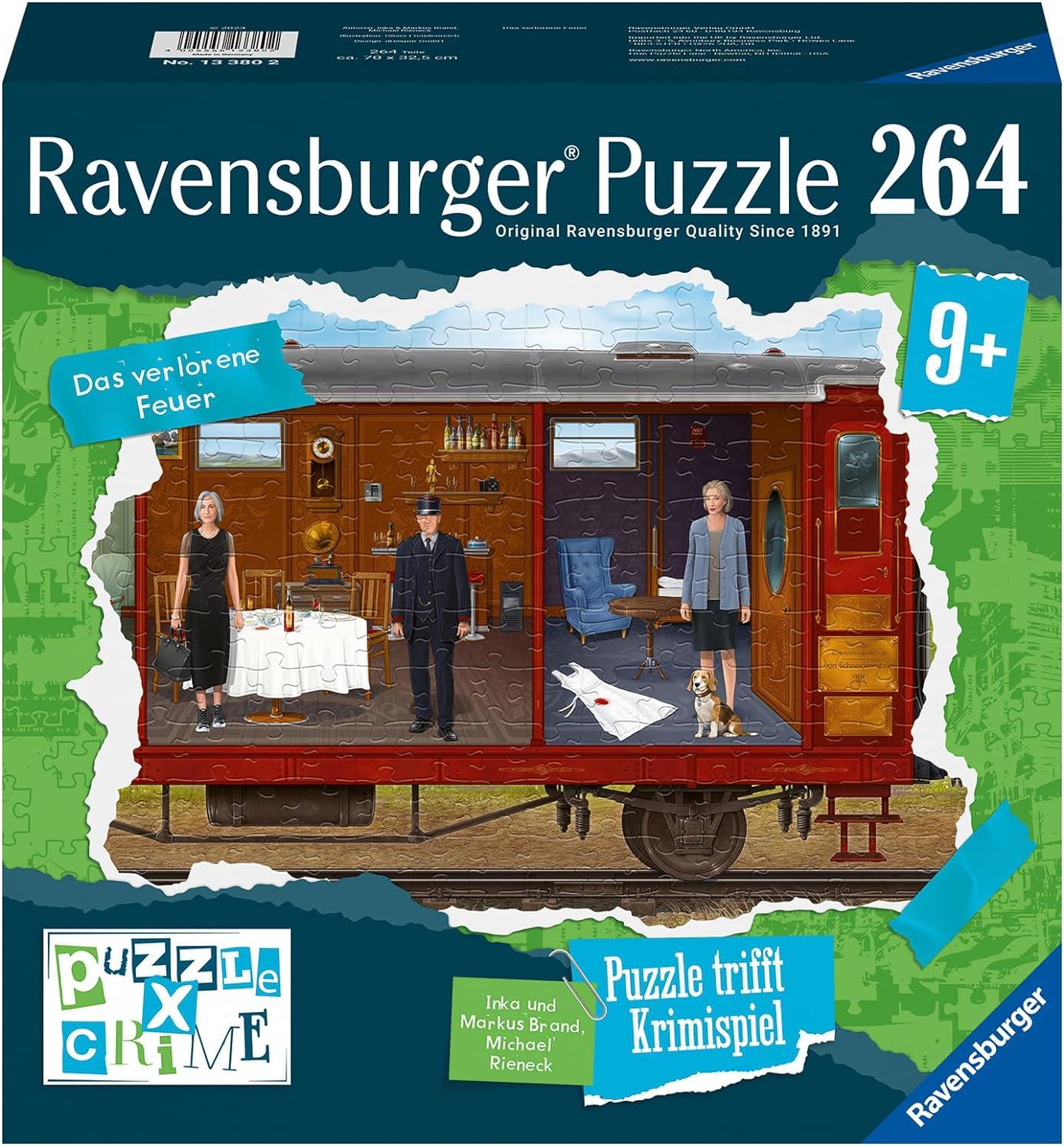 Ravensburger Puzzle X Crime - Das verlorene Feuer