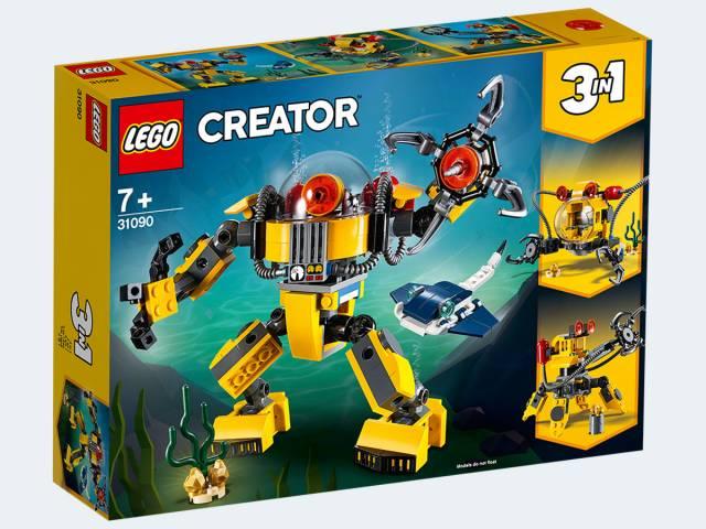 LEGO Creator 31090 - Unterwasser-Roboter 3in1