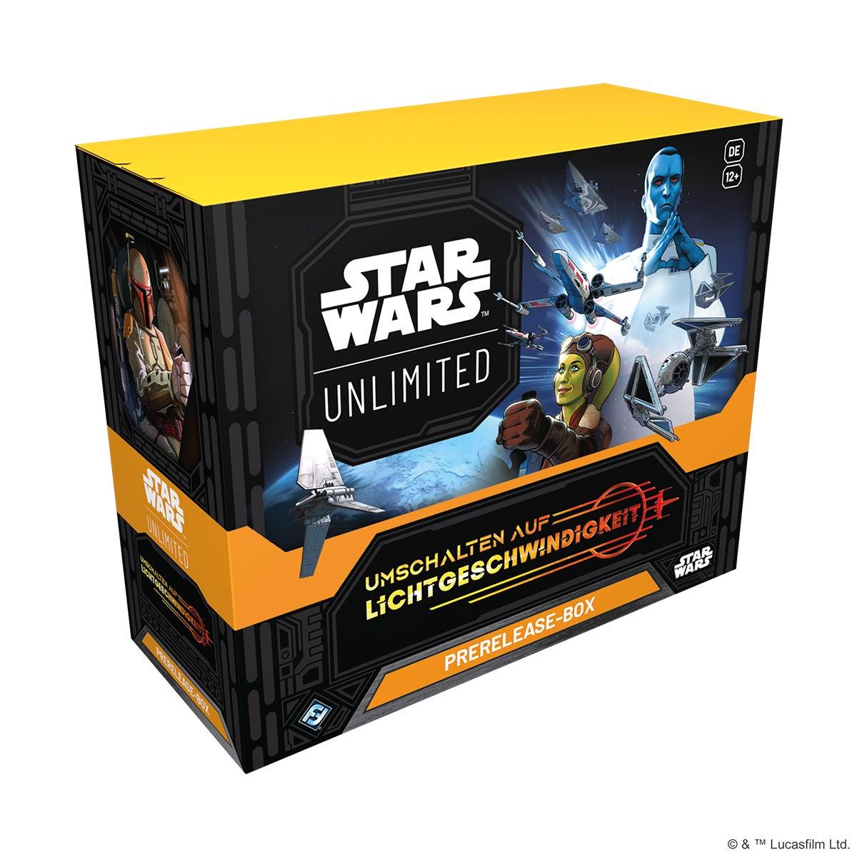 Star Wars: Unlimited - Prerelease Box: Umschalten auf Lichtgeschwindigkeit (DE)