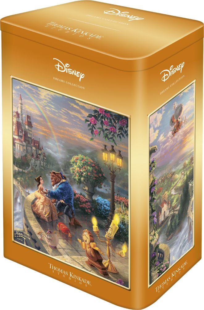 Puzzle 59926 - 500 Teile: Thomas Kinkade, Disney: Beauty and the Beast, Metalldose