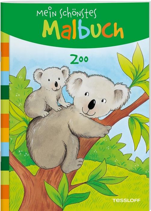 Mein Schönstes Malbuch - Zoo