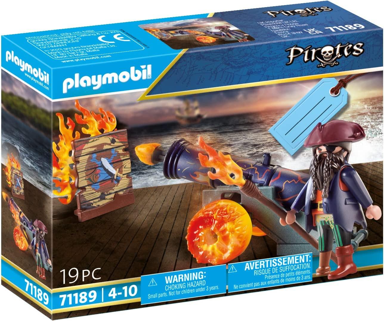 Playmobil 71189 - Pirates: Pirat mit Kanone