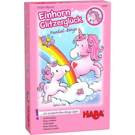 Einhorn Glitzerglück - Funkel-Bingo