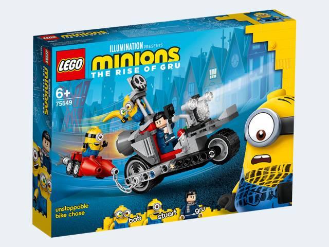 Lego Minions 75549 - Unaufhaltsame Motorrad-Jagd