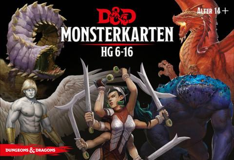 D&D RPG - Monsterkarten: HG 6-16