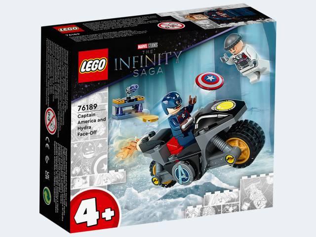 LEGO Marvel 76189 - Duell zwischen Captain America und Hydra