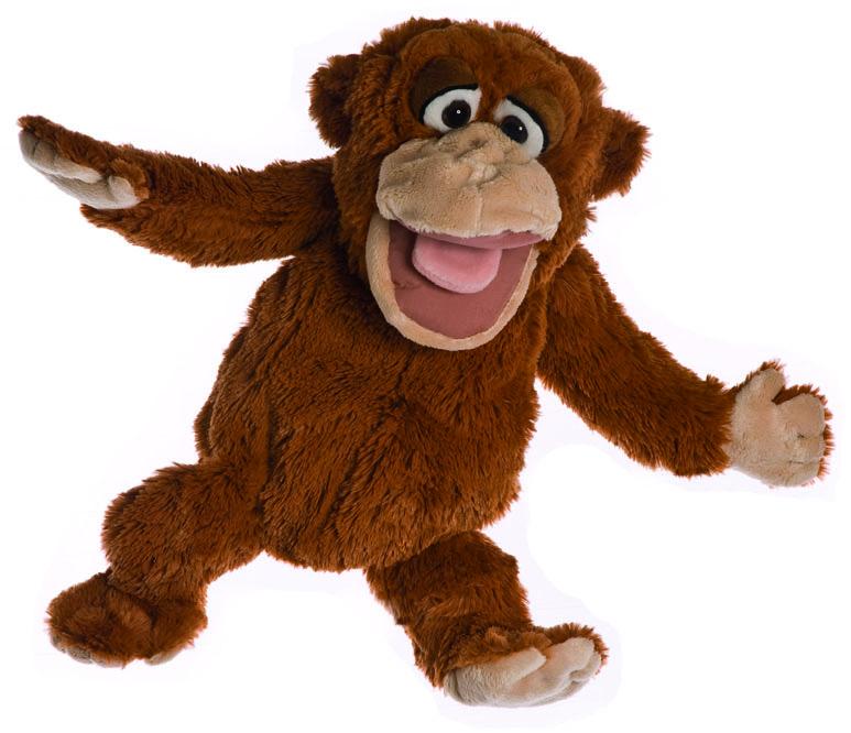 Handpuppe - Affe 