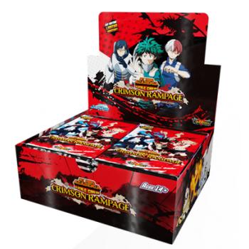 My Hero Academia Collectible Card Game - Booster Display Series 02: Crimson Rampage