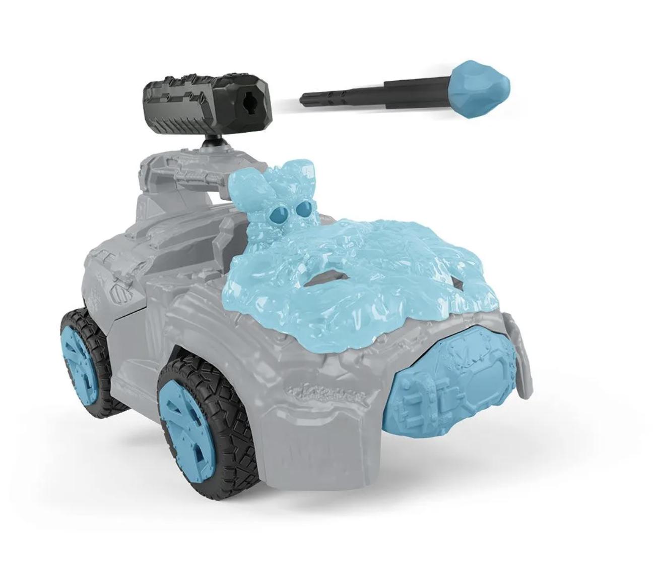Schleich 42669 - Eldrador Mini Creatures: Eis-Crashmobil mit Mini Creature