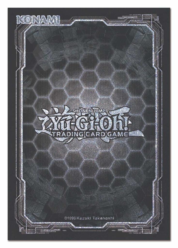 Yu-Gi-Oh! - Hex Black + Silver Sleeves 50 stk.