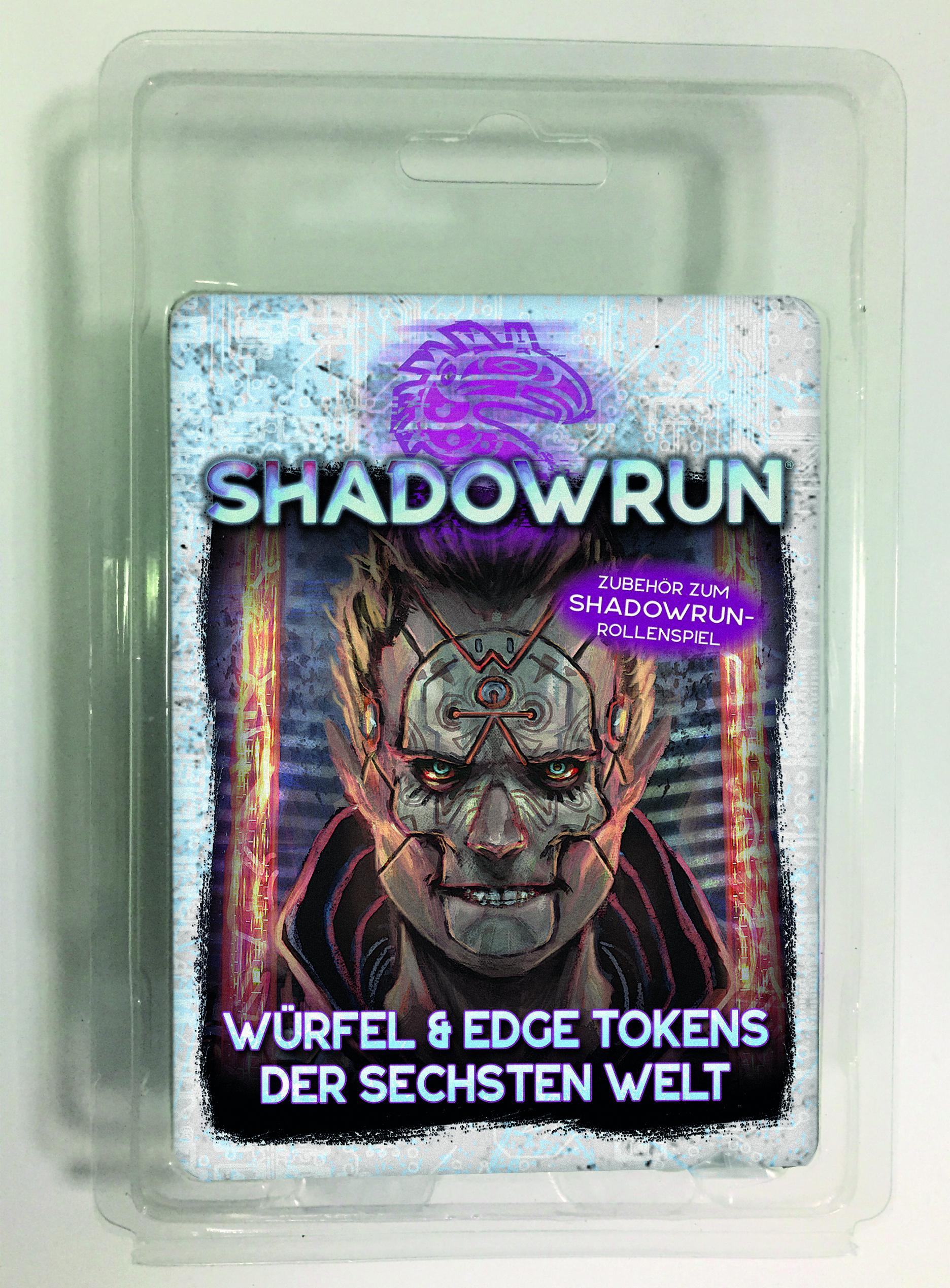 Shadowrun - Würfel & Edge Tokens der sechsten Welt