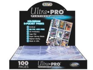 Ultra-Pro - 9-Pocket Pages: Platinum Series Display