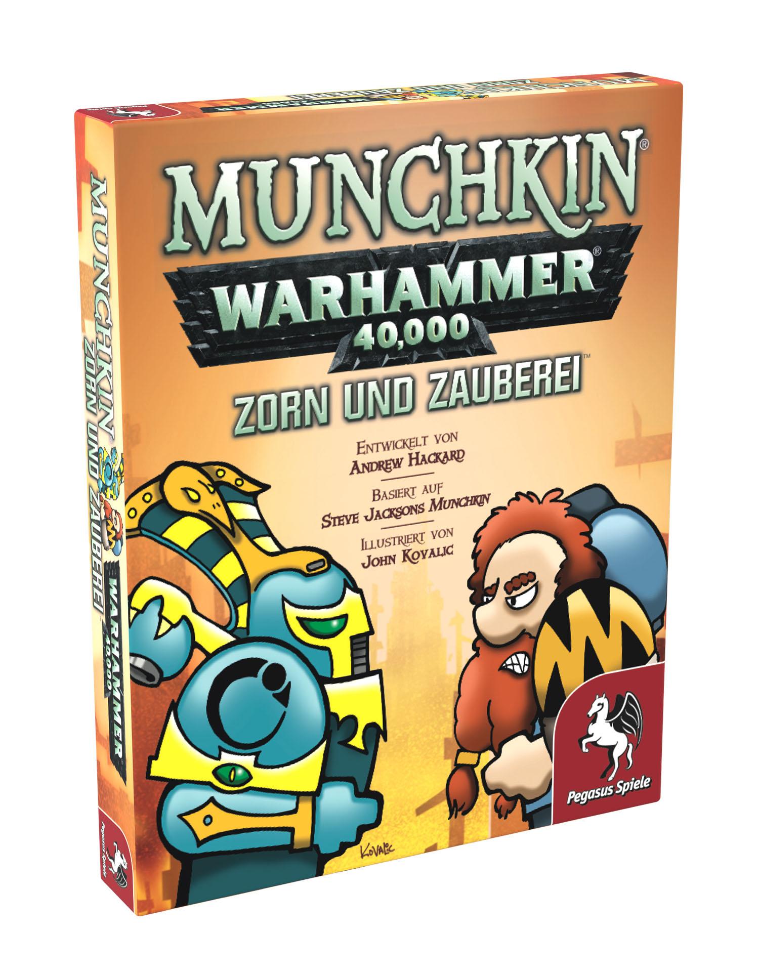 Munchkin Warhammer 40,000 - Erweiterung: Zorn und Zauberei