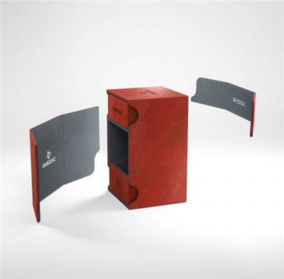 Gamegenic - Watchtower 100+ XL Convertible Deck Case, Red