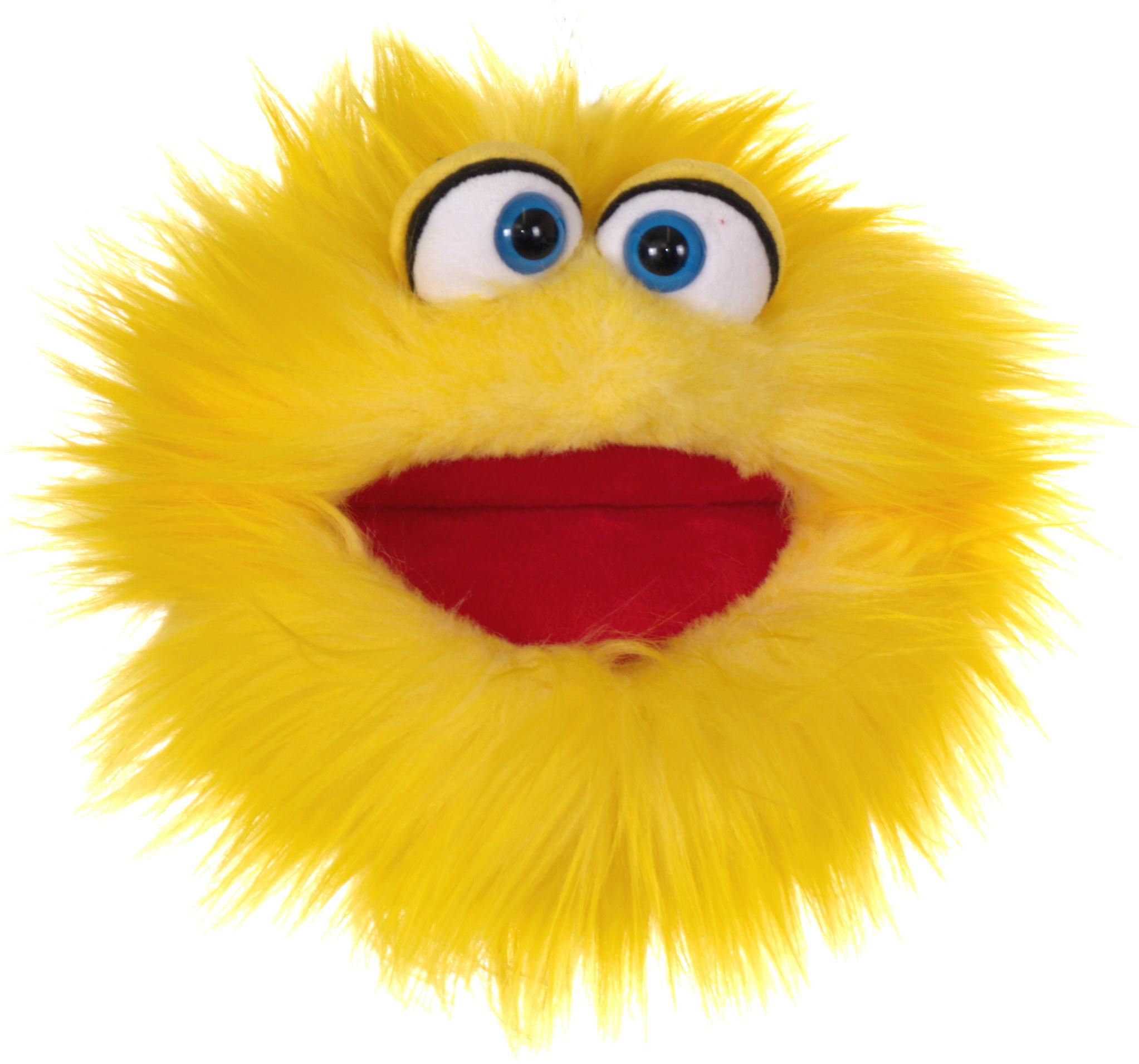Handpuppe - Quasselkasper (gelb)