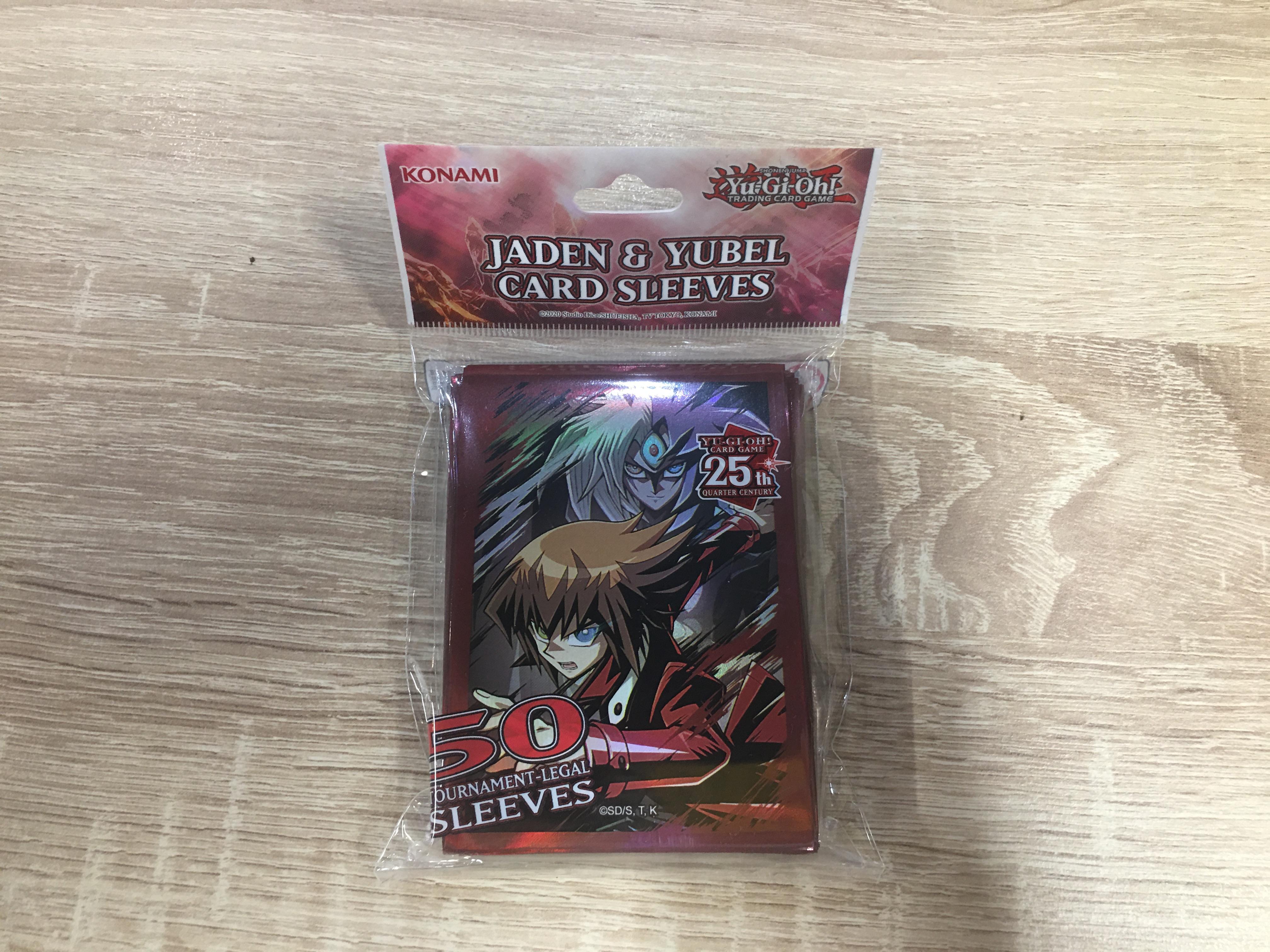 Yu-Gi-Oh! Zubehör - Card Sleeves: Jaden & Yubel (50 Sleeves)