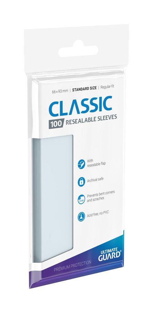 Ultimate Guard - Resealable Sleeves, Standard Size, 66x93 mm (100)
