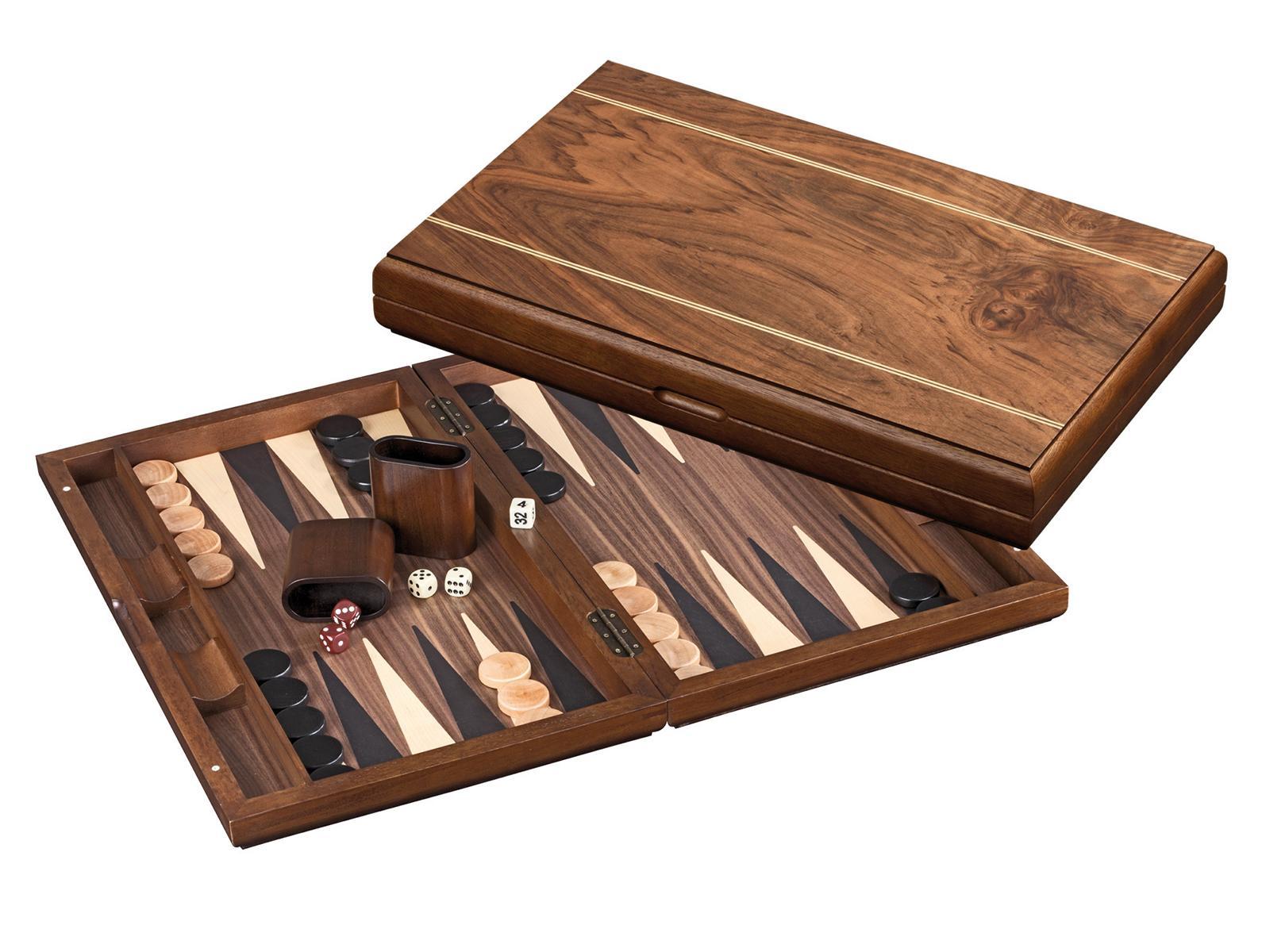 Backgammon - Delos, groß, Magnetverschluss