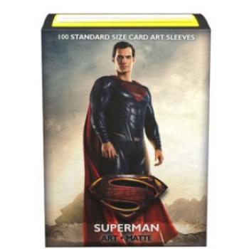 Dragon Shield - Justice League Matte Art Sleeves - Superman (100 Sleeves)