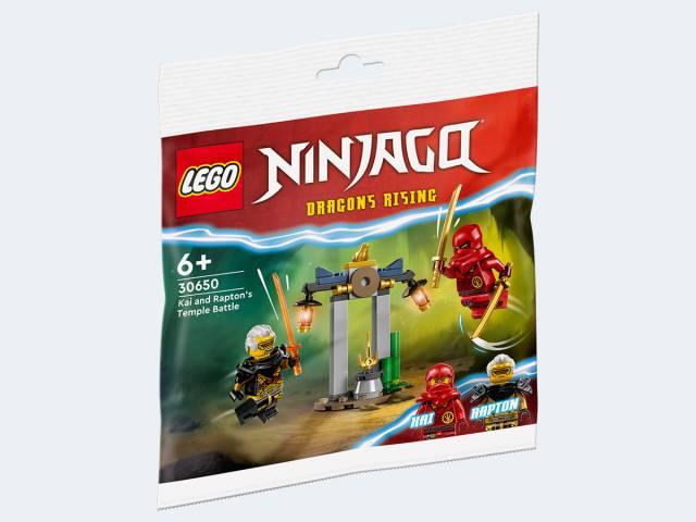 LEGO Ninjago 30650 - Kai und Rapton's Duell im Tempel