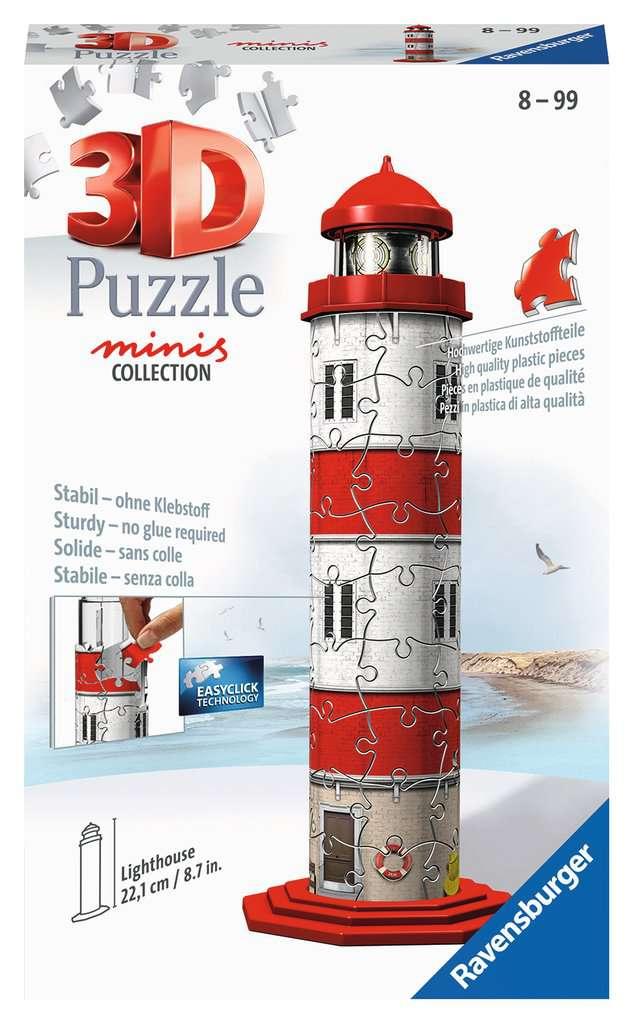 Ravensburger 3D Puzzle - Mini Collection: Leuchtturm - 54 Teile