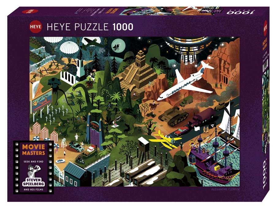 Heye Puzzle - Movie Masters: Steven Spielberg Films - 1000 Teile Puzzle