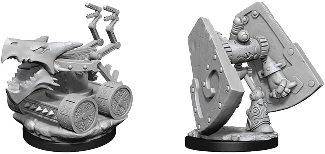 D&D - Nolzur's Marvelous Miniatures: Stone Defender & Oaken Bolter