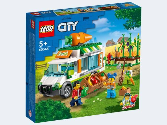 LEGO City 60345 - Gemüse-Lieferwagen
