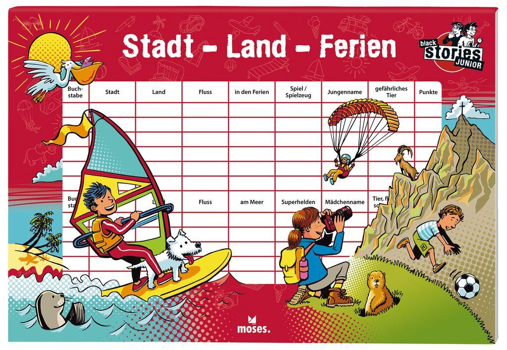Stadt Land Ferien (black stories Junior)