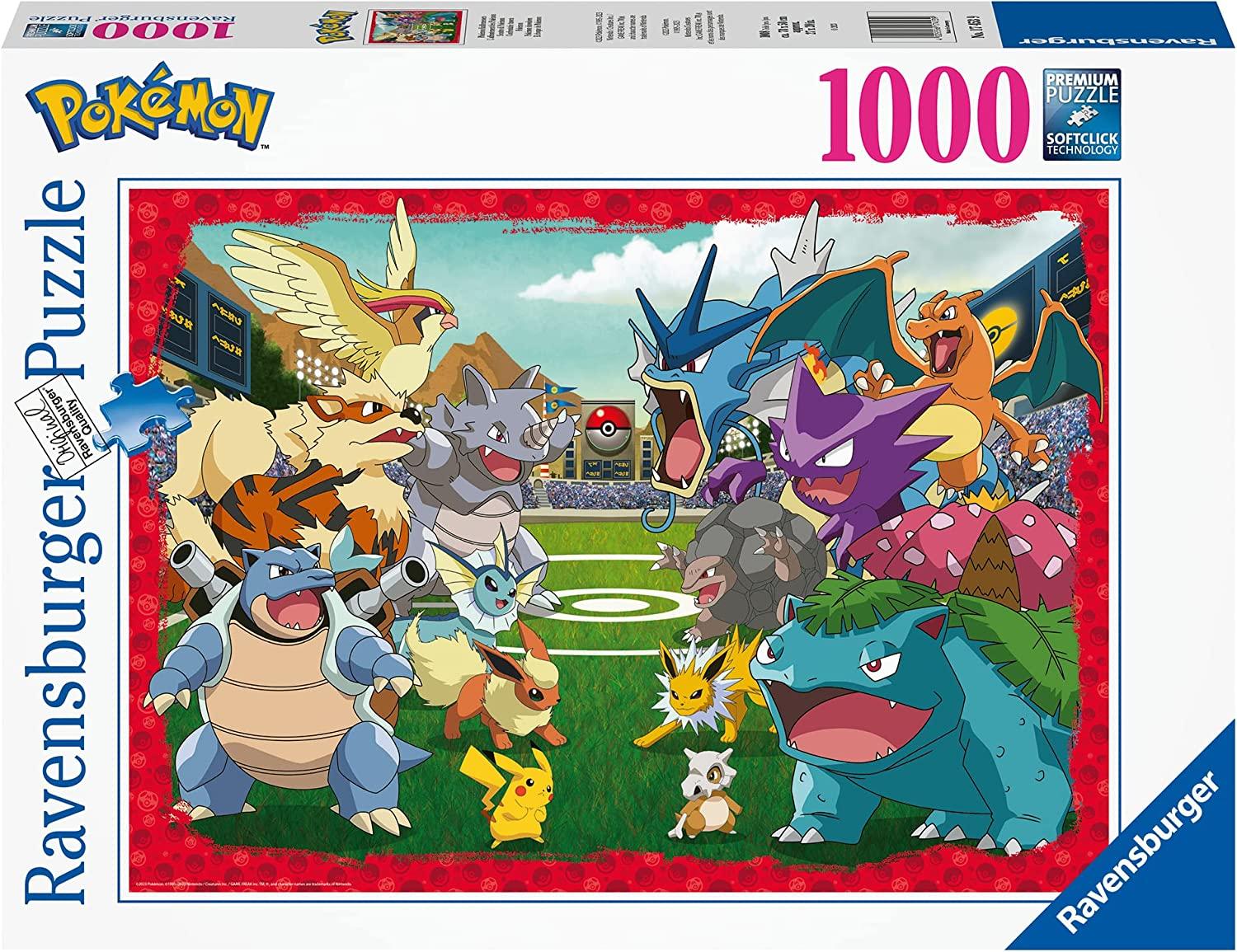 Ravensburger Puzzle - Pokémon Kräftemessen - 1000 Teile