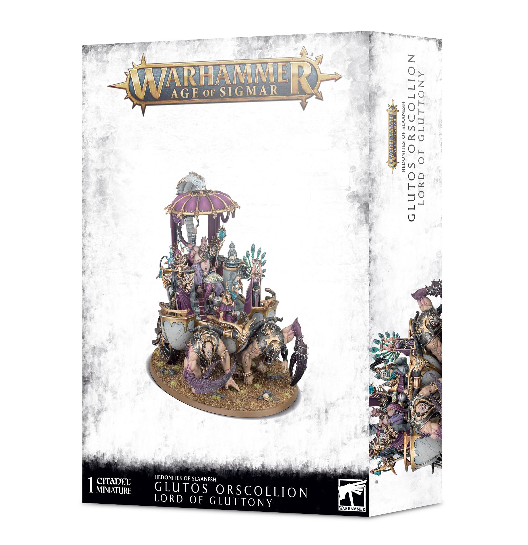 Warhammer: Age of Sigmar - Hedonites of Slaanesh: Glutos Orscollion, Lord of Gluttony