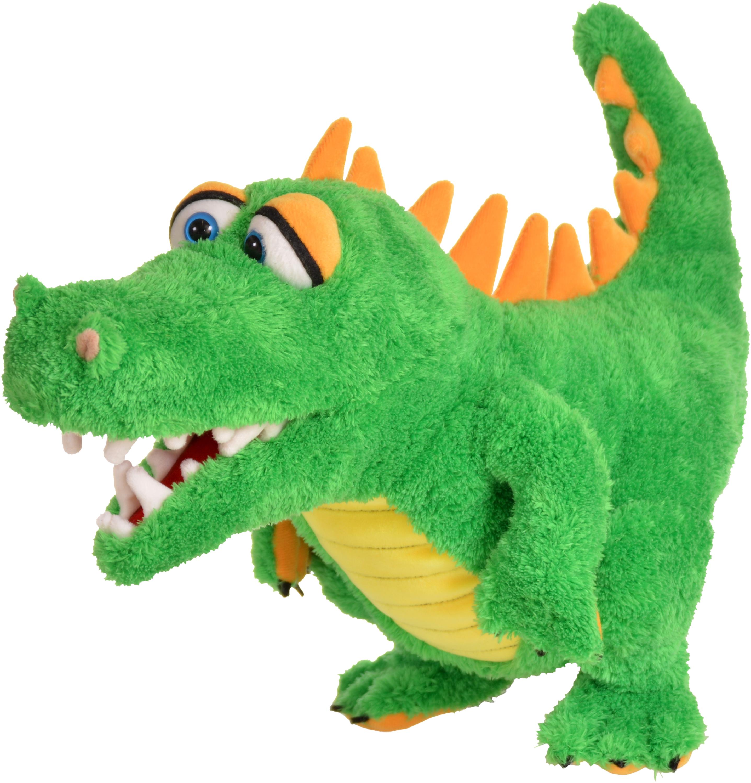 Handpuppe - Krokodil Travis