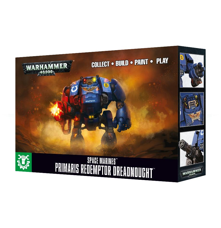 Warhammer 40,000 - Space Marines: Primaris Redemptor Dreadnought (easy to build)