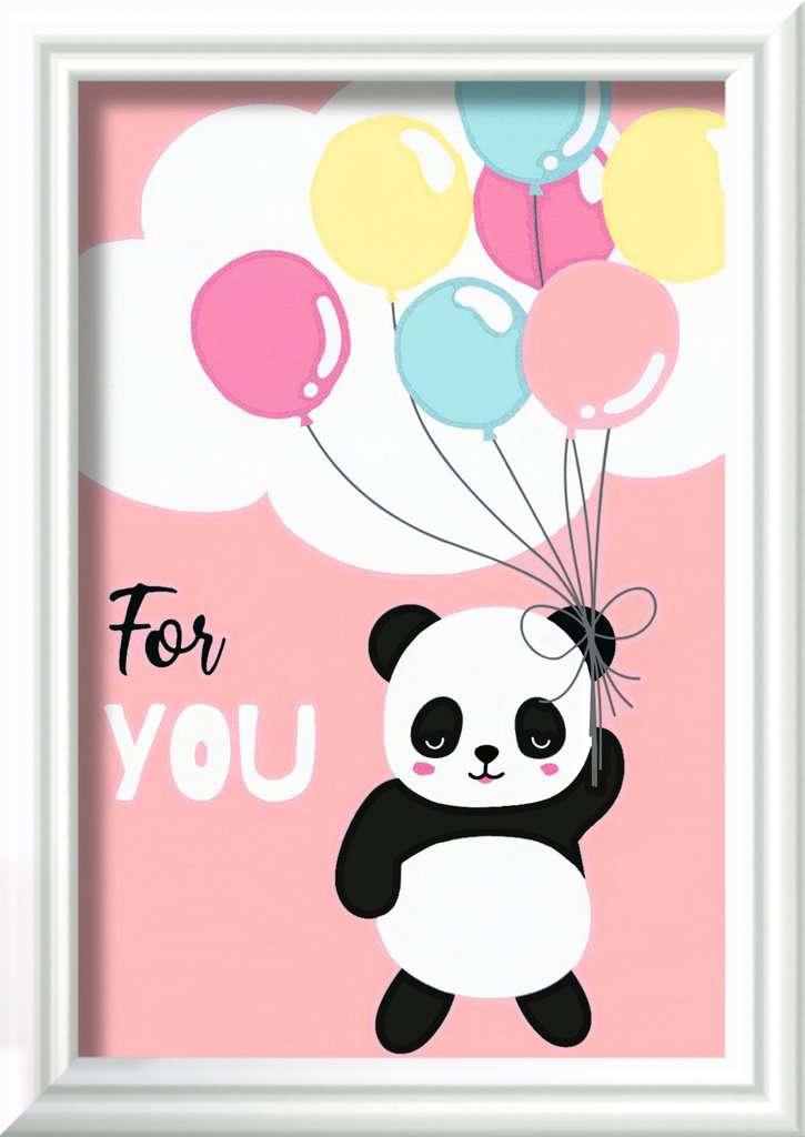 Malen nach Zahlen - Panda for You