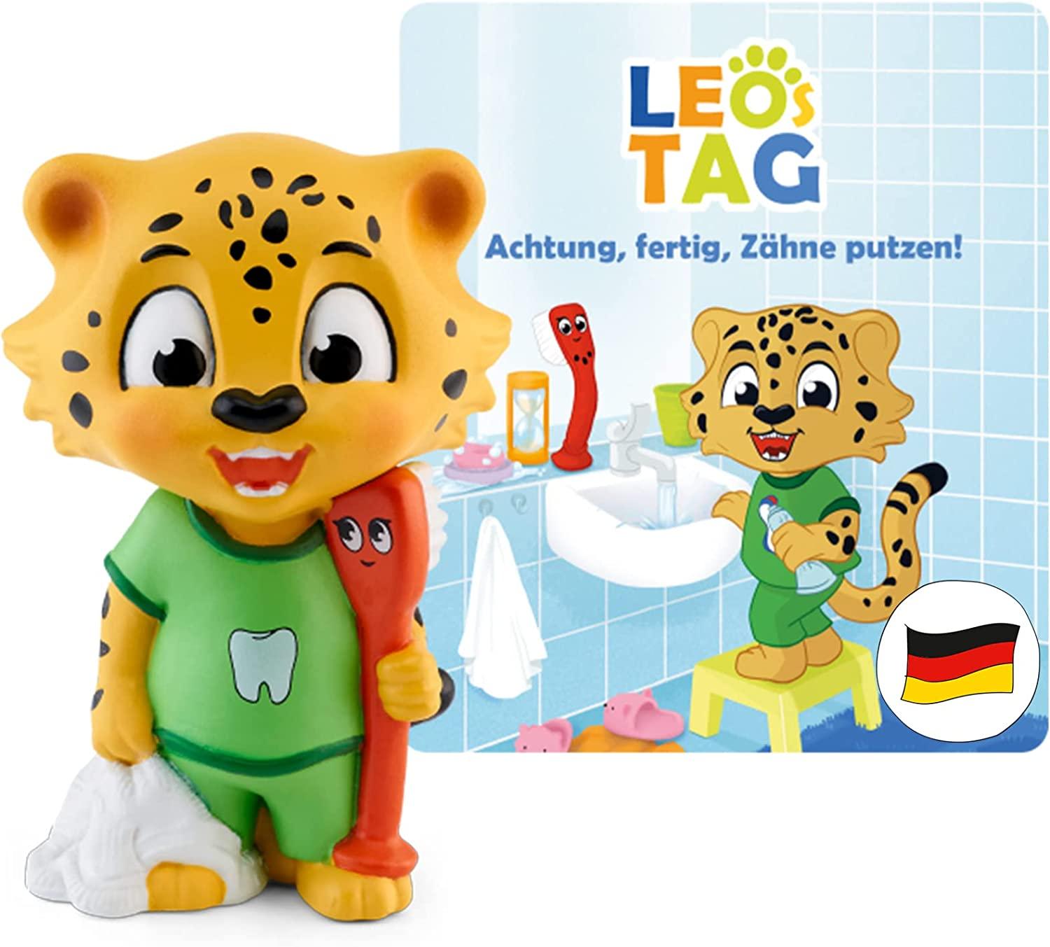 Tonies - Hörfigur: Leos Tag - Achtung, fertig, Zähneputzen!